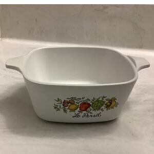Corning Ware Spice of Life Vintage Corning Ware Le Persil La Dish P-43-B